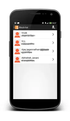 Master Call Blocker android App screenshot 4